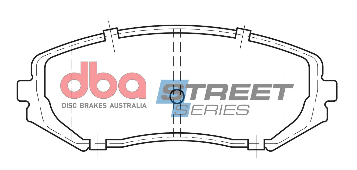 DBA Brake Pads Street Series Ceramic | Front Axle — BP OPREMA I SERVIS d.o.o.