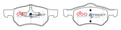 DBA Brake Pads Street Series Semi-metallic | Front Axle — BP OPREMA I SERVIS d.o.o.
