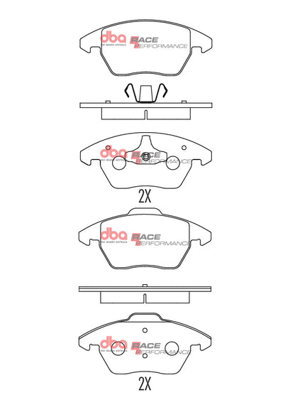 DBA Brake Pads Race Performance — BP OPREMA I SERVIS d.o.o.
