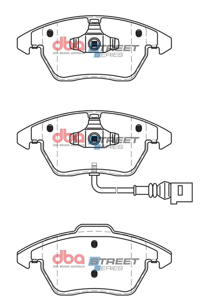 DBA Brake Pads Street Series Ceramic | Front Axle — BP OPREMA I SERVIS d.o.o.