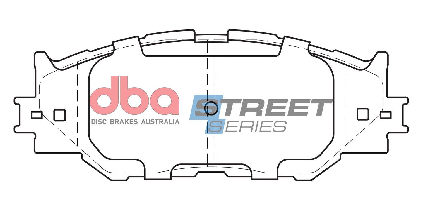 DBA Brake Pads Street Series Ceramic | Front Axle — BP OPREMA I SERVIS d.o.o.