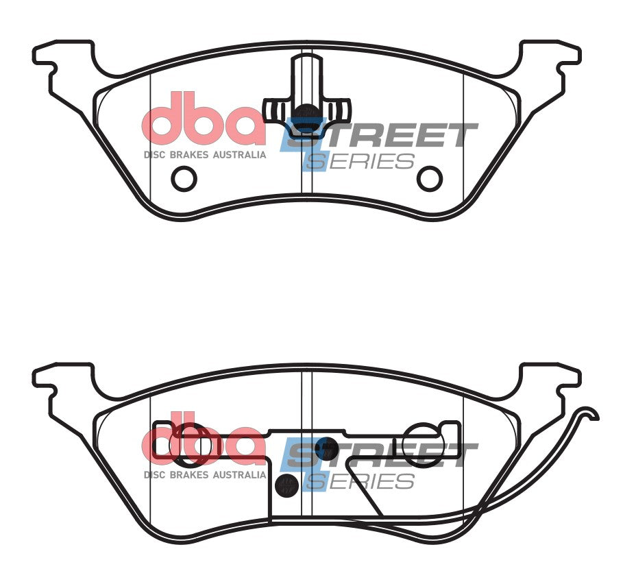 DBA Brake Pads Street Series Ceramic | Rear Axle — BP OPREMA I SERVIS d.o.o.