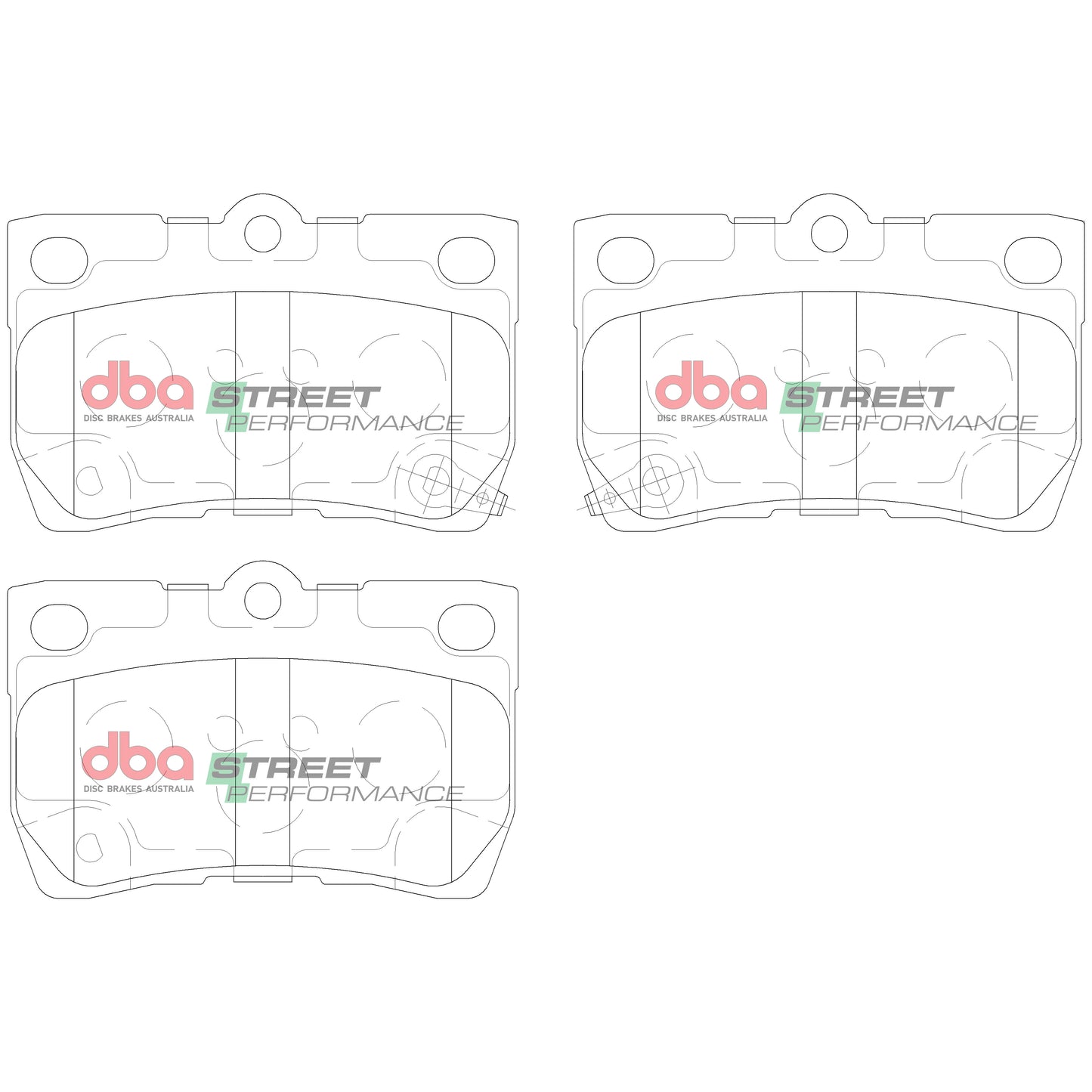 DBA Brake Pads Street Performance | Rear Axle — BP OPREMA I SERVIS d.o.o.