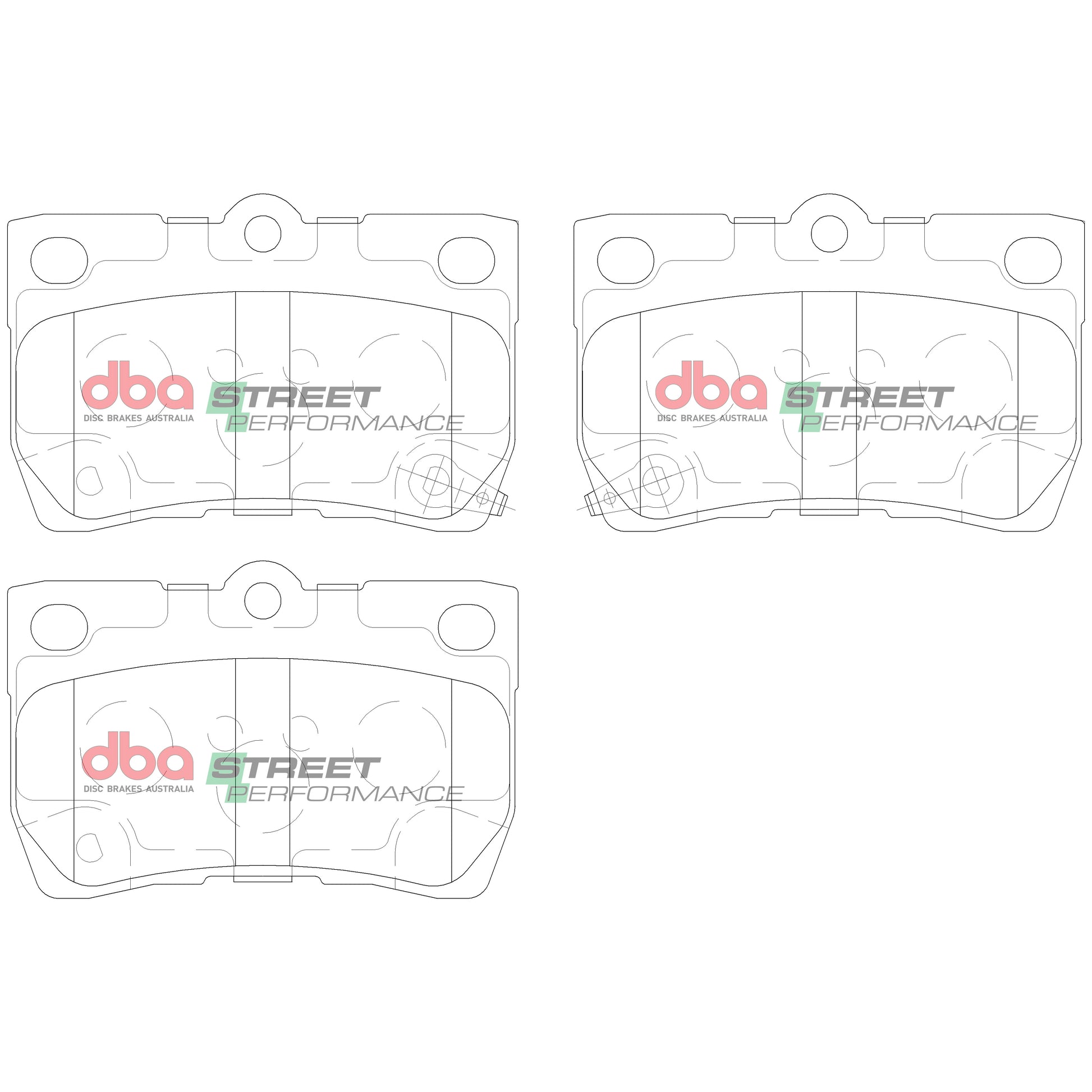 DBA Brake Pads Street Performance | Rear Axle — BP OPREMA I SERVIS d.o.o.