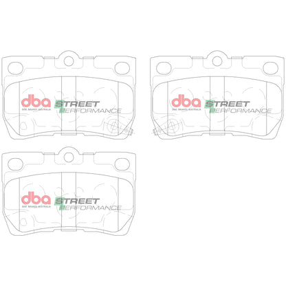 DBA Brake Pads Street Performance | Rear Axle — BP OPREMA I SERVIS d.o.o.