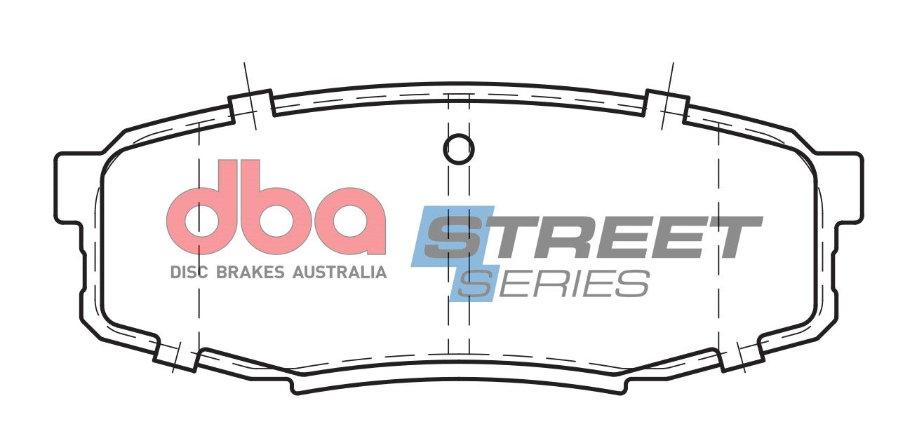 DBA Brake Pads Street Series Ceramic | Rear Axle — BP OPREMA I SERVIS d.o.o.