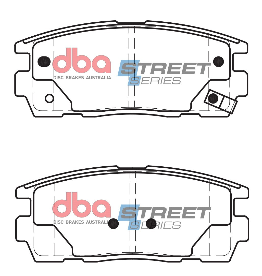 DBA Brake Pads Street Series Ceramic | Rear Axle — BP OPREMA I SERVIS d.o.o.