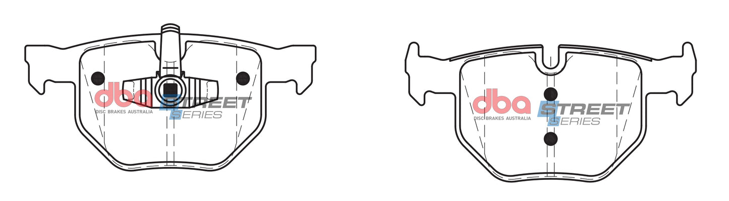 DBA Brake Pads Street Series Ceramic | Rear Axle — BP OPREMA I SERVIS d.o.o.