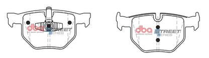DBA Brake Pads Street Series Ceramic | Rear Axle — BP OPREMA I SERVIS d.o.o.
