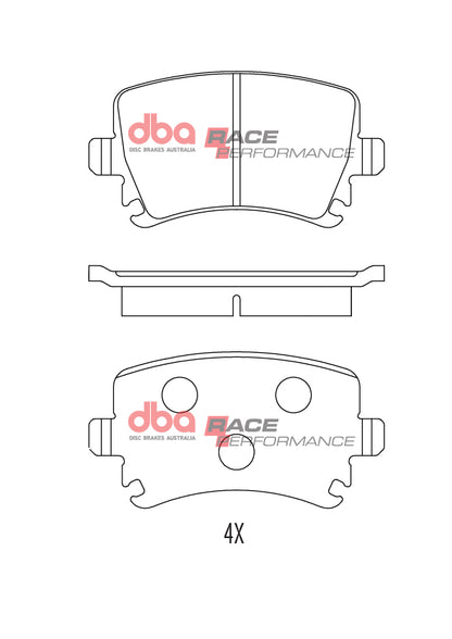DBA Brake Pads Race Performance — BP OPREMA I SERVIS d.o.o.