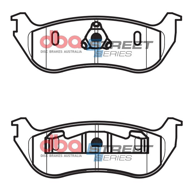 DBA Brake Pads Street Series Ceramic | Rear Axle — BP OPREMA I SERVIS d.o.o.