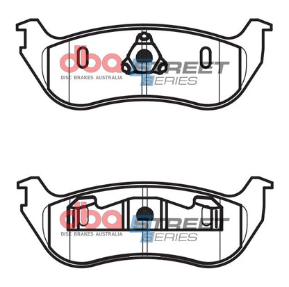 DBA Brake Pads Street Series Ceramic | Rear Axle — BP OPREMA I SERVIS d.o.o.