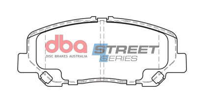 DBA Brake Pads Street Series Ceramic | Front Axle — BP OPREMA I SERVIS d.o.o.
