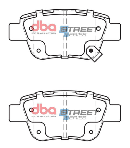 DBA Brake Pads Street Series Ceramic | Rear Axle — BP OPREMA I SERVIS d.o.o.