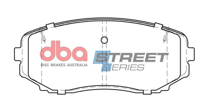 DBA Brake Pads Street Series Ceramic | Front Axle — BP OPREMA I SERVIS d.o.o.