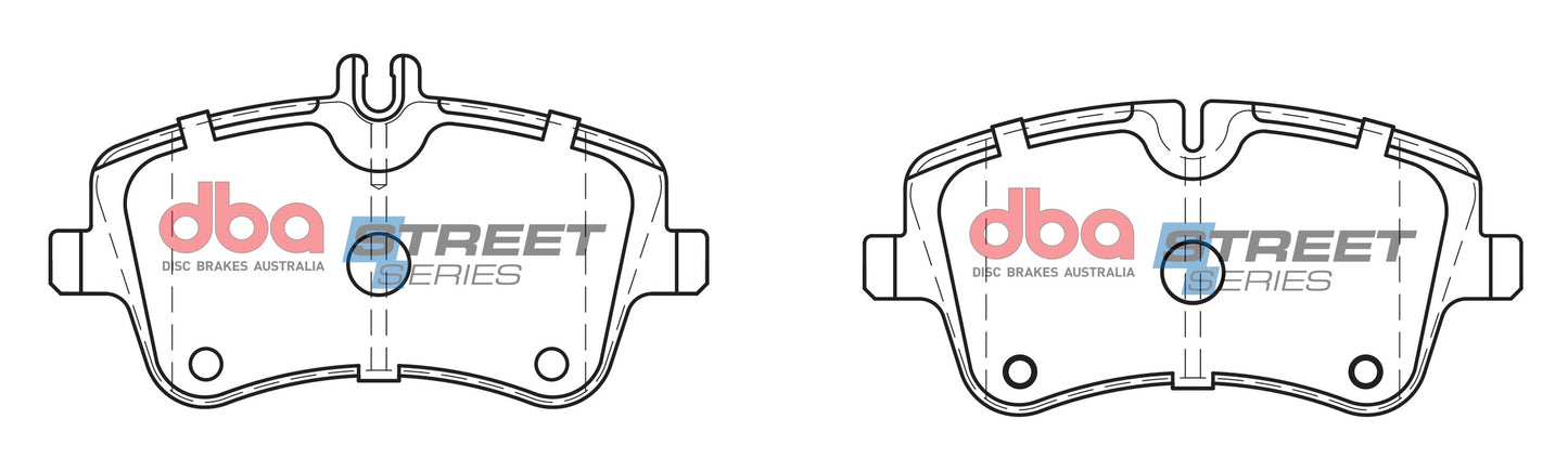 DBA Brake Pads Street Series Ceramic | Front Axle — BP OPREMA I SERVIS d.o.o.