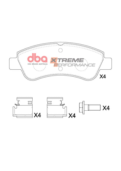 DBA Brake Pads Xtreme Performance | Front Axle — BP OPREMA I SERVIS d.o.o.