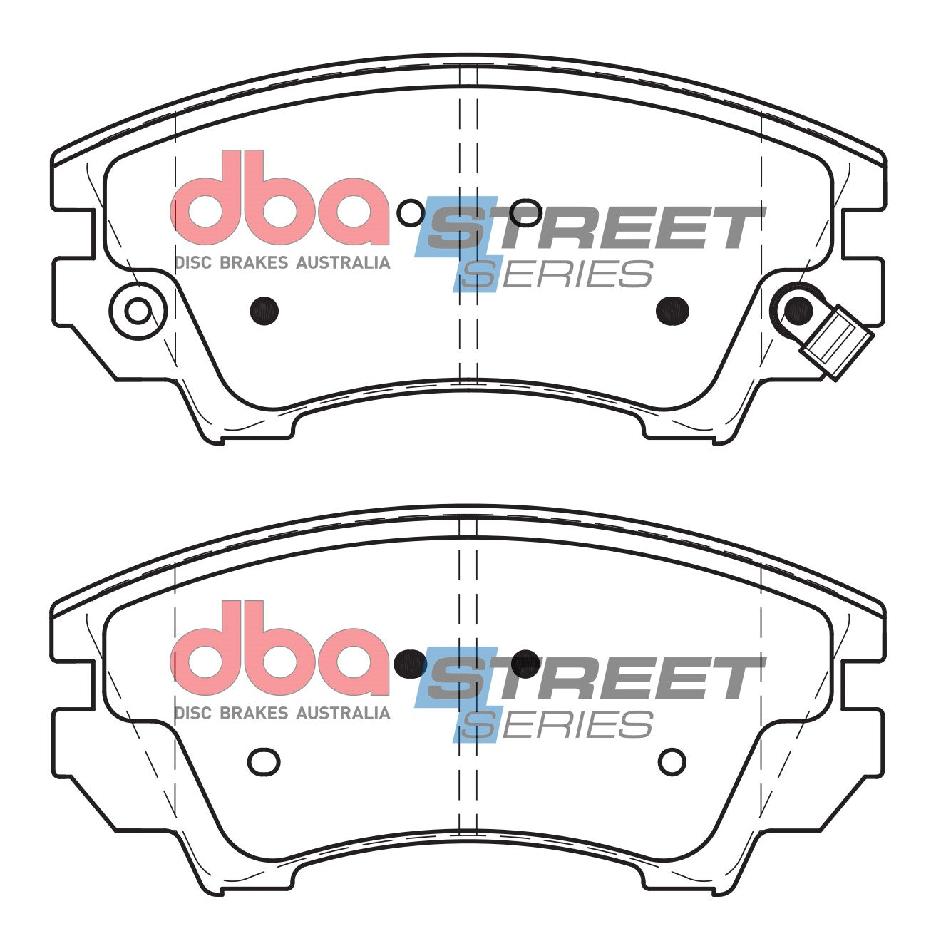 DBA Brake Pads Street Series Ceramic | Front Axle — BP OPREMA I SERVIS d.o.o.