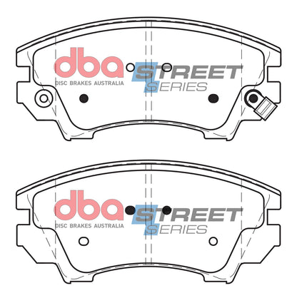 DBA Brake Pads Street Series Ceramic | Front Axle — BP OPREMA I SERVIS d.o.o.