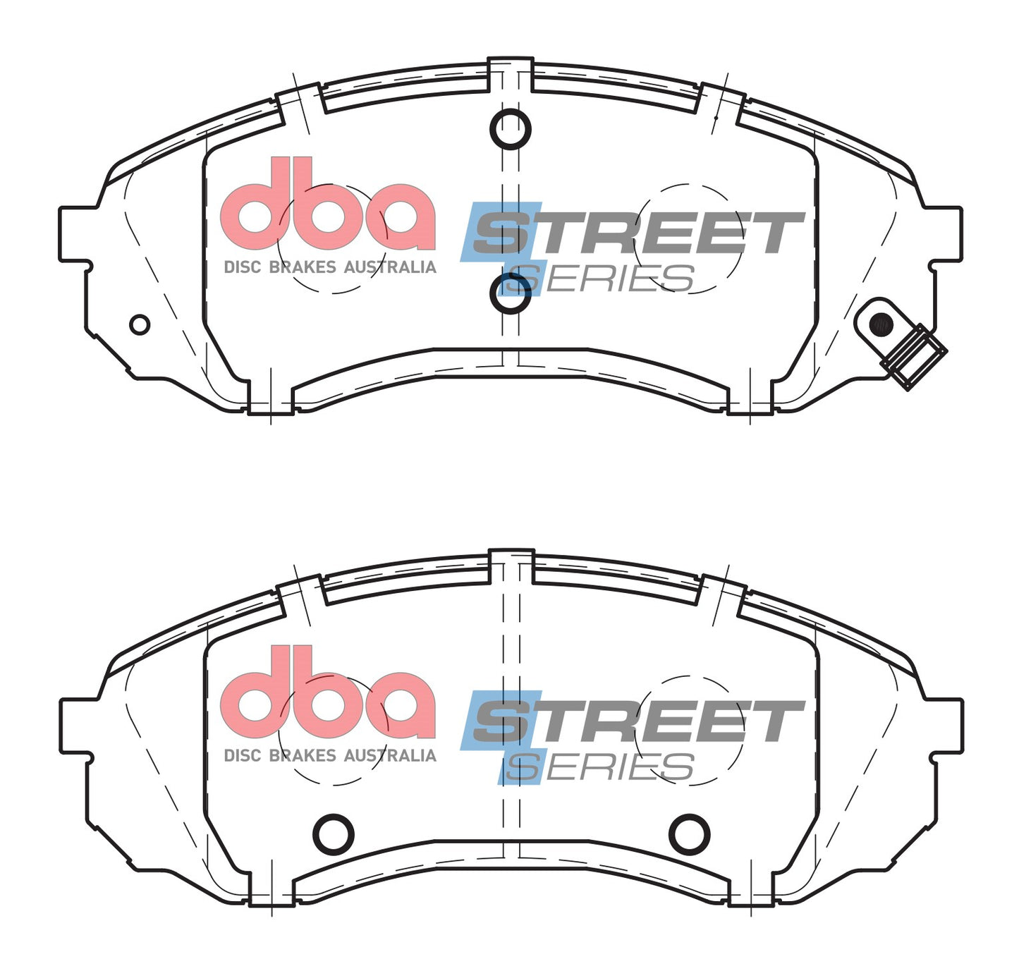 DBA Brake Pads Street Series Semi-metallic | Front Axle — BP OPREMA I SERVIS d.o.o.
