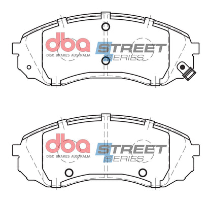 DBA Brake Pads Street Series Semi-metallic | Front Axle — BP OPREMA I SERVIS d.o.o.