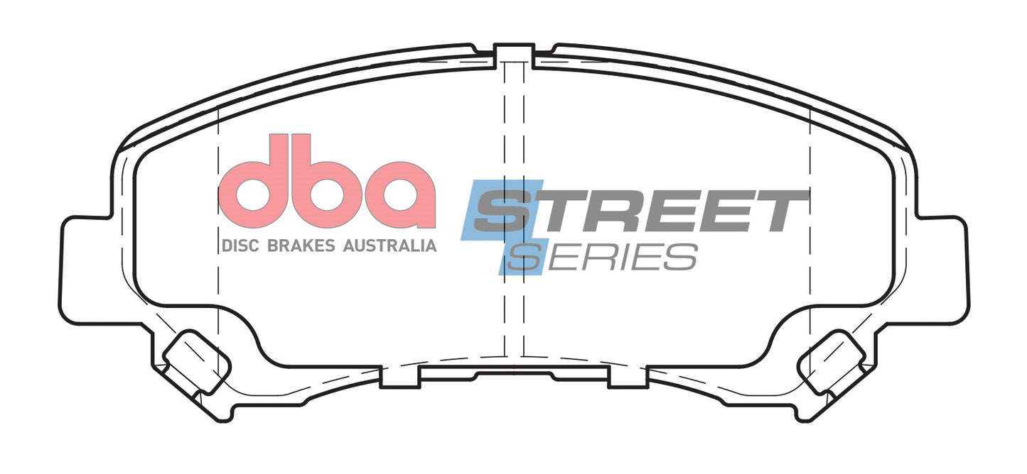 DBA Brake Pads Street Series Ceramic | Front Axle — BP OPREMA I SERVIS d.o.o.