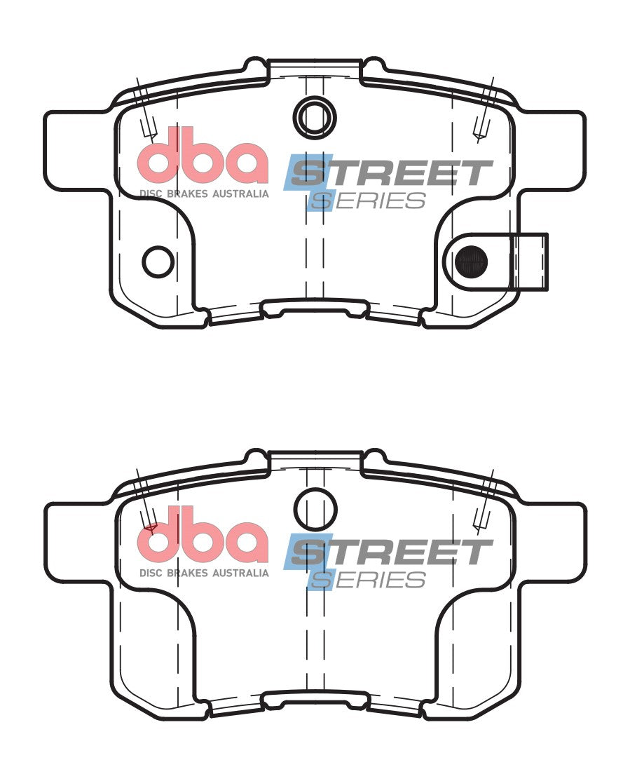 DBA Brake Pads Street Series Ceramic | Rear Axle — BP OPREMA I SERVIS d.o.o.