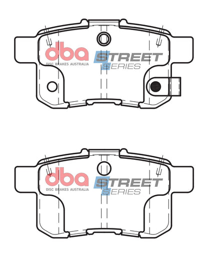 DBA Brake Pads Street Series Ceramic | Rear Axle — BP OPREMA I SERVIS d.o.o.