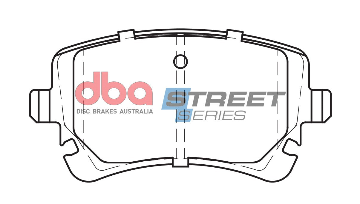 DBA Brake Pads Street Series Semi-metallic | Rear Axle — BP OPREMA I SERVIS d.o.o.