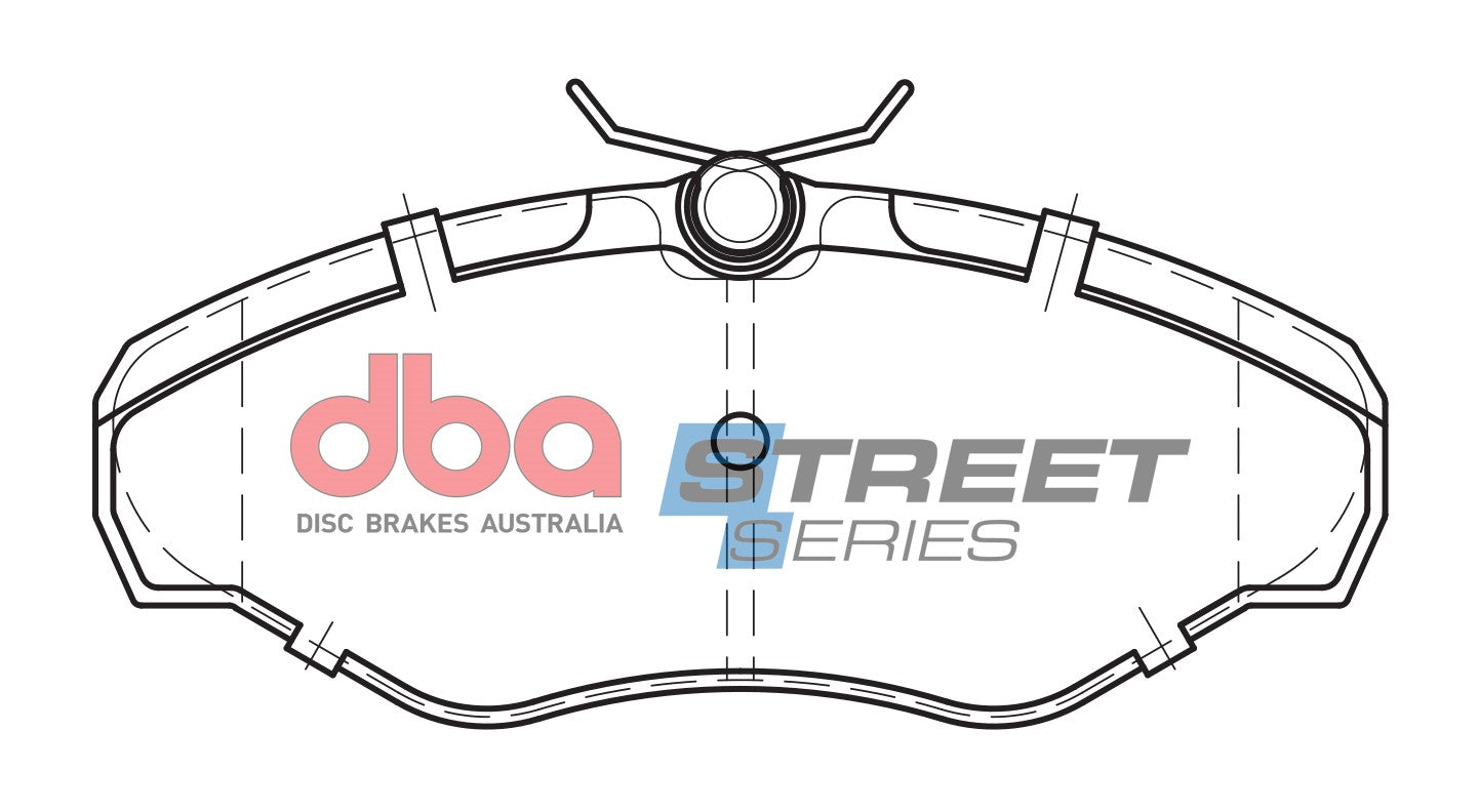 DBA Brake Pads Street Series Semi-metallic | Front Axle — BP OPREMA I SERVIS d.o.o.