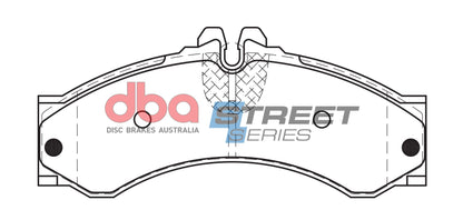 DBA Brake Pads Street Series Semi-metallic | Front Axle — BP OPREMA I SERVIS d.o.o.