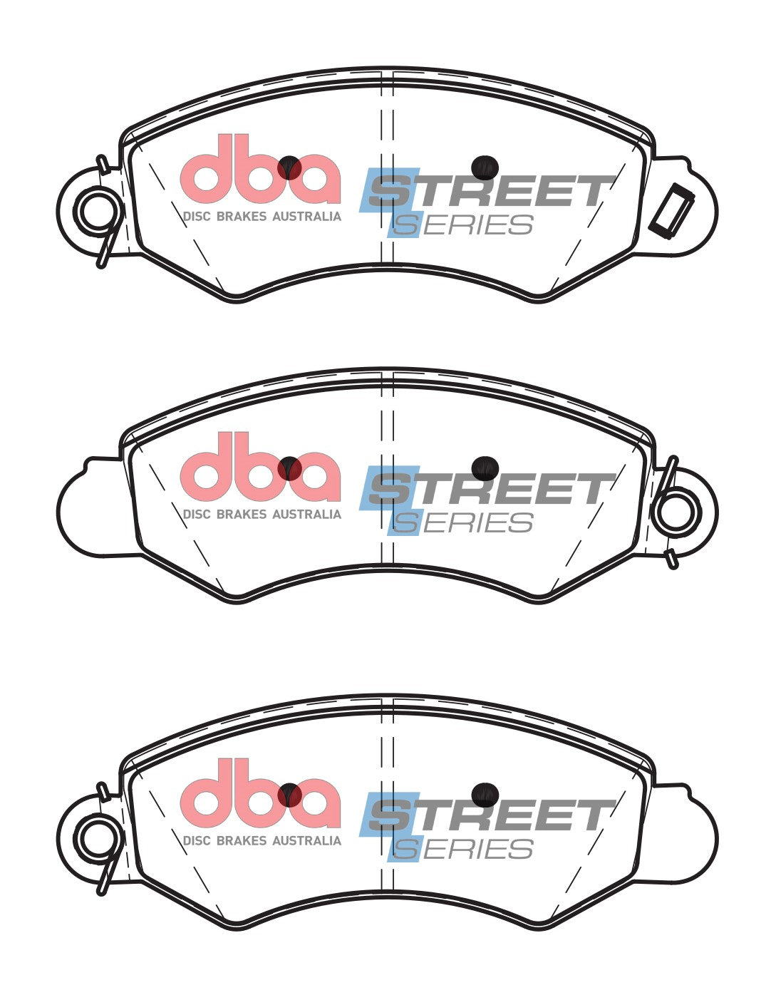 DBA Brake Pads Street Series Semi-metallic | Front Axle — BP OPREMA I SERVIS d.o.o.
