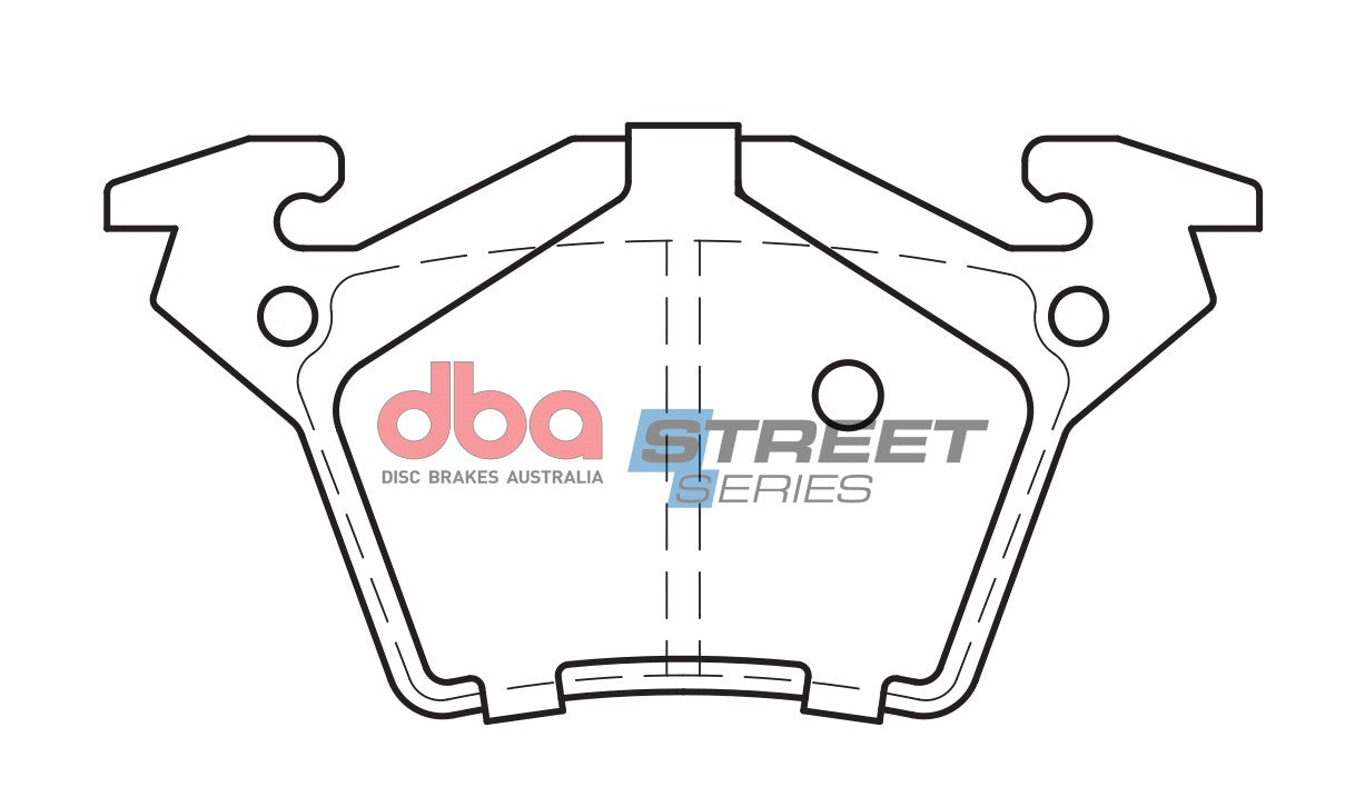DBA Brake Pads Street Series Semi-metallic | Rear Axle — BP OPREMA I SERVIS d.o.o.