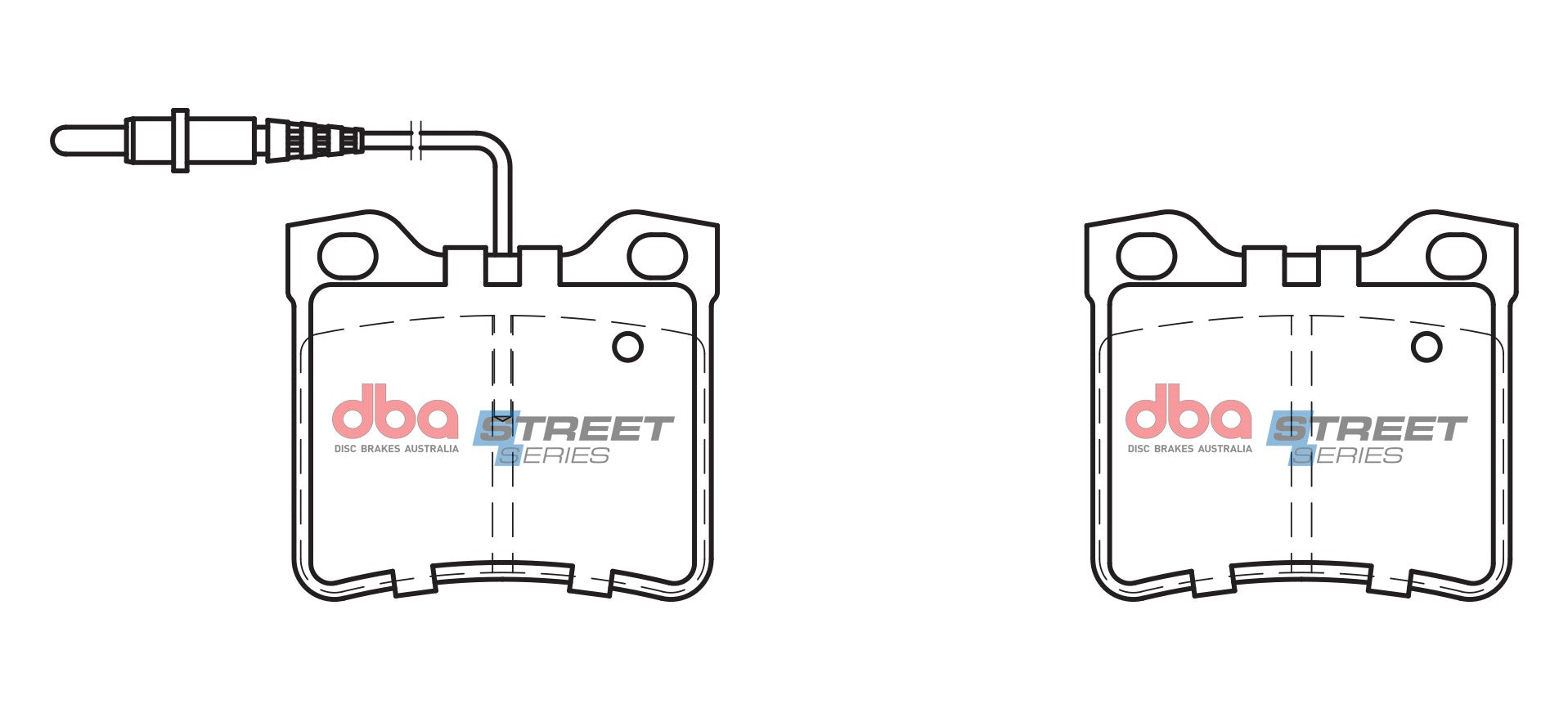 DBA Brake Pads Street Series Semi-metallic | Rear Axle — BP OPREMA I SERVIS d.o.o.