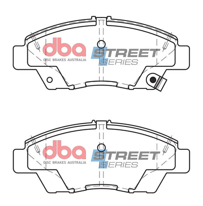 DBA Brake Pads Street Series Ceramic | Front Axle — BP OPREMA I SERVIS d.o.o.