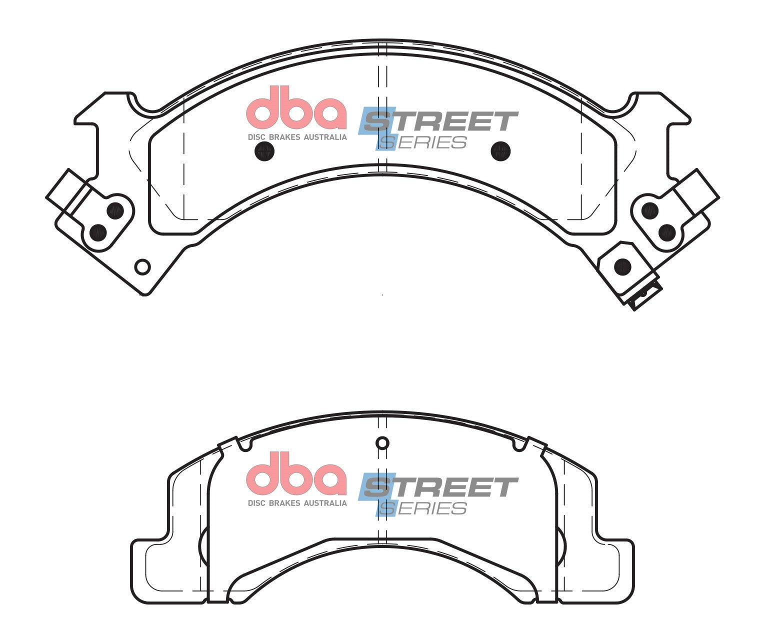 DBA Brake Pads Street Series Semi-metallic | Front Axle — BP OPREMA I SERVIS d.o.o.