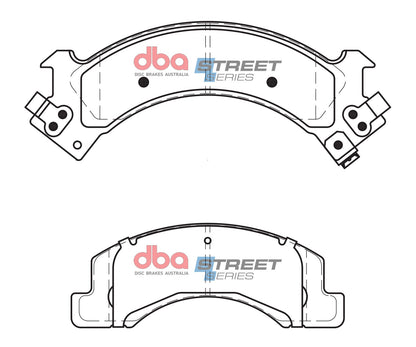 DBA Brake Pads Street Series Semi-metallic | Front Axle — BP OPREMA I SERVIS d.o.o.