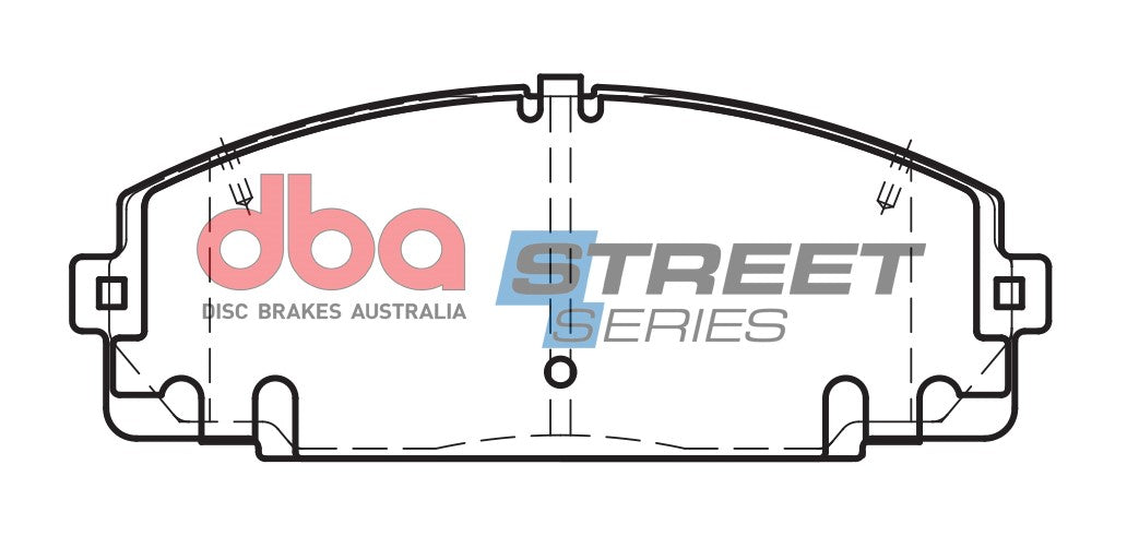 DBA Brake Pads Street Series Semi-metallic | Front Axle — BP OPREMA I SERVIS d.o.o.