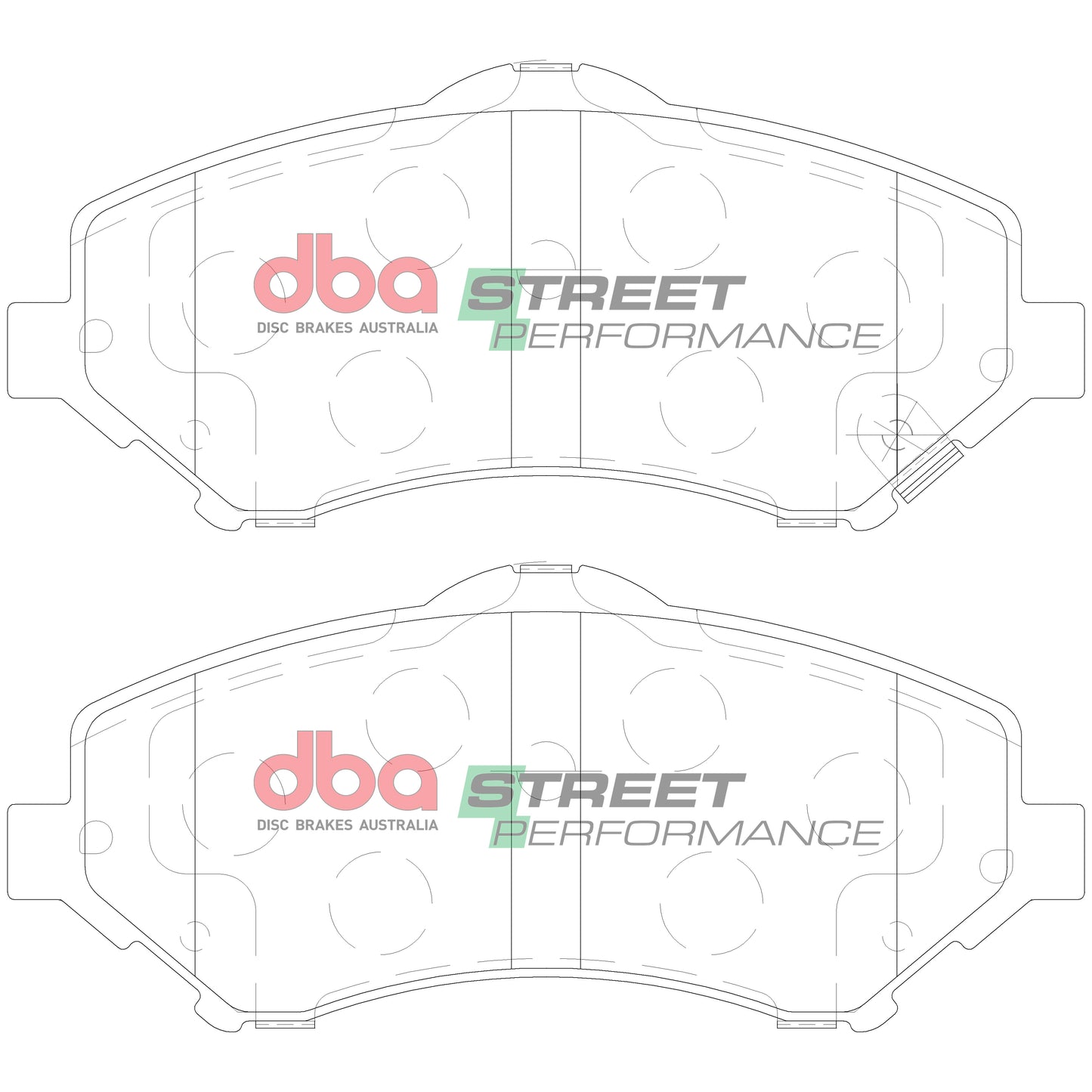 DBA Brake Pads Street Performance | Front Axle — BP OPREMA I SERVIS d.o.o.