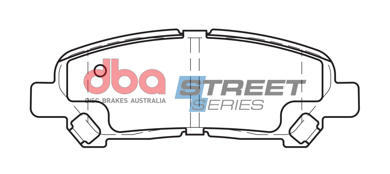 DBA Brake Pads Street Series Ceramic | Rear Axle — BP OPREMA I SERVIS d.o.o.