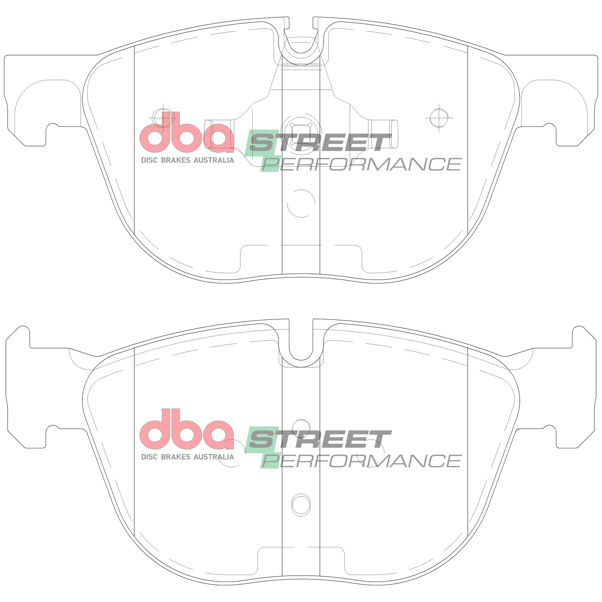 DBA Brake Pads Street Performance | Front Axle — BP OPREMA I SERVIS d.o.o.