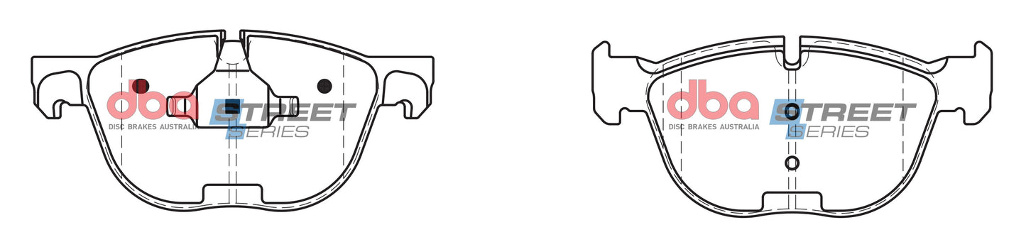 DBA Brake Pads Street Series Ceramic | Front Axle — BP OPREMA I SERVIS d.o.o.