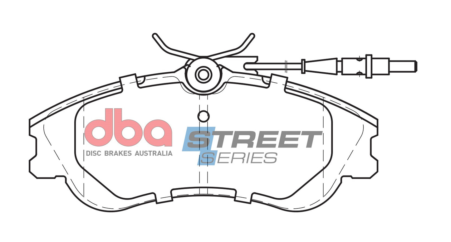DBA Brake Pads Street Series Ceramic | Front Axle — BP OPREMA I SERVIS d.o.o.