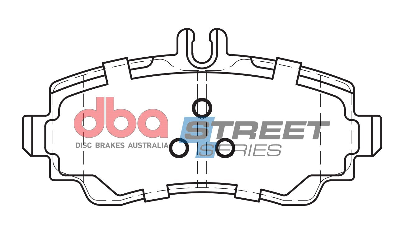 DBA Brake Pads Street Series Ceramic | Front Axle — BP OPREMA I SERVIS d.o.o.