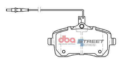 DBA Brake Pads Street Series Ceramic | Front Axle — BP OPREMA I SERVIS d.o.o.