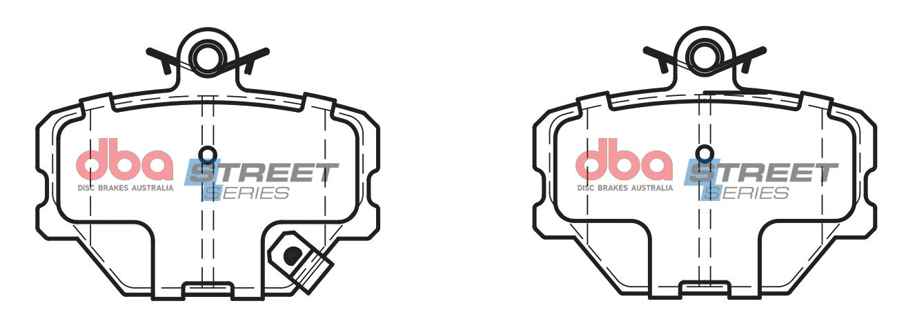 DBA Brake Pads Street Series Ceramic | Front Axle — BP OPREMA I SERVIS d.o.o.