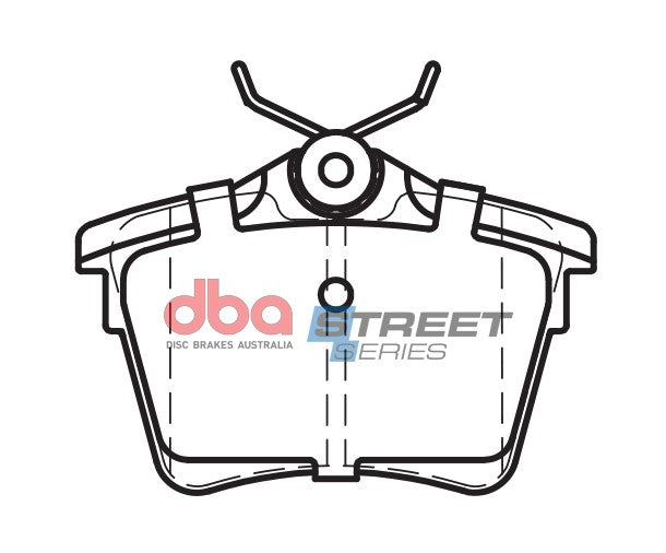 DBA Brake Pads Street Series Ceramic | Rear Axle — BP OPREMA I SERVIS d.o.o.