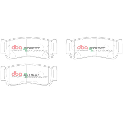 DBA Brake Pads Street Performance | Rear Axle — BP OPREMA I SERVIS d.o.o.