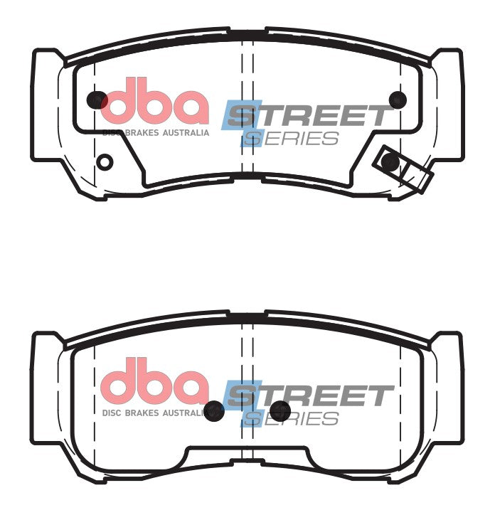 DBA Brake Pads Street Series Ceramic | Rear Axle — BP OPREMA I SERVIS d.o.o.