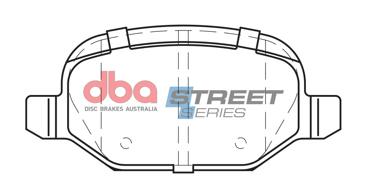 DBA Brake Pads Street Series Ceramic | Rear Axle — BP OPREMA I SERVIS d.o.o.